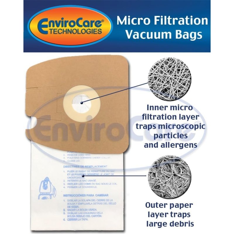 Eureka Part#60295C - Style MM Vacuum Bag Replacement - Image 2