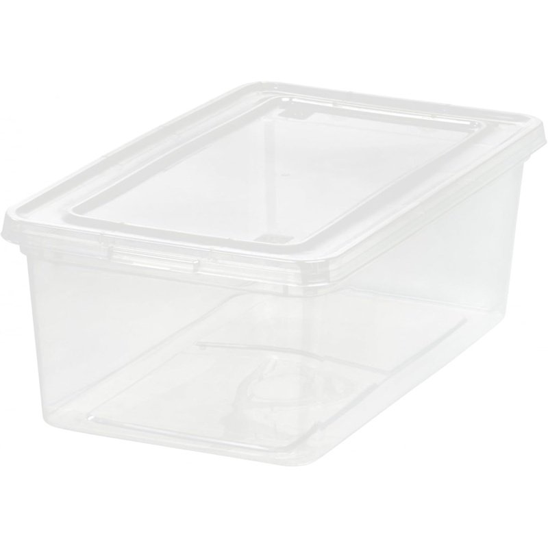 IRIS USA 6 Qt Clear Storage Box - Image 3