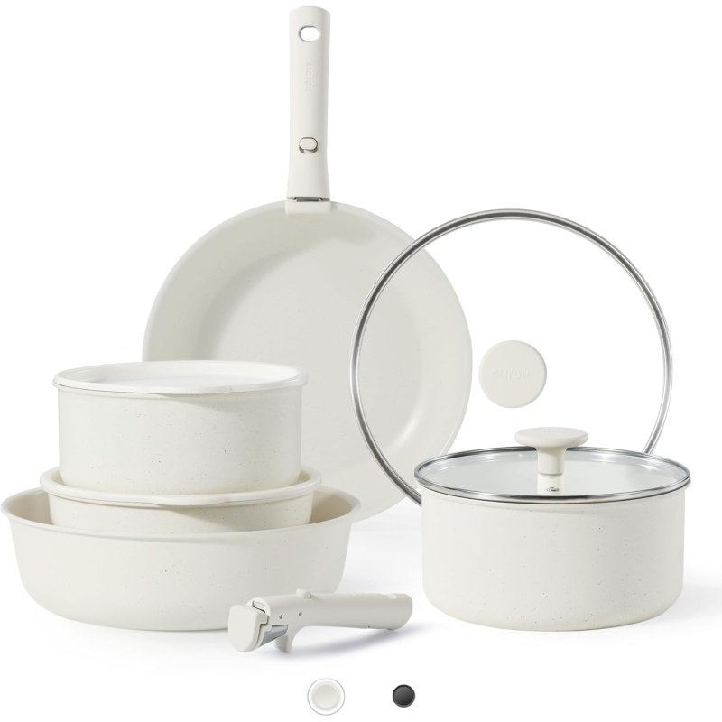 CAROTE Pots and Pans Set Non Stick