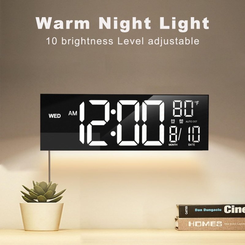 JALL 16" Large Digital Wall Clock - Image 8
