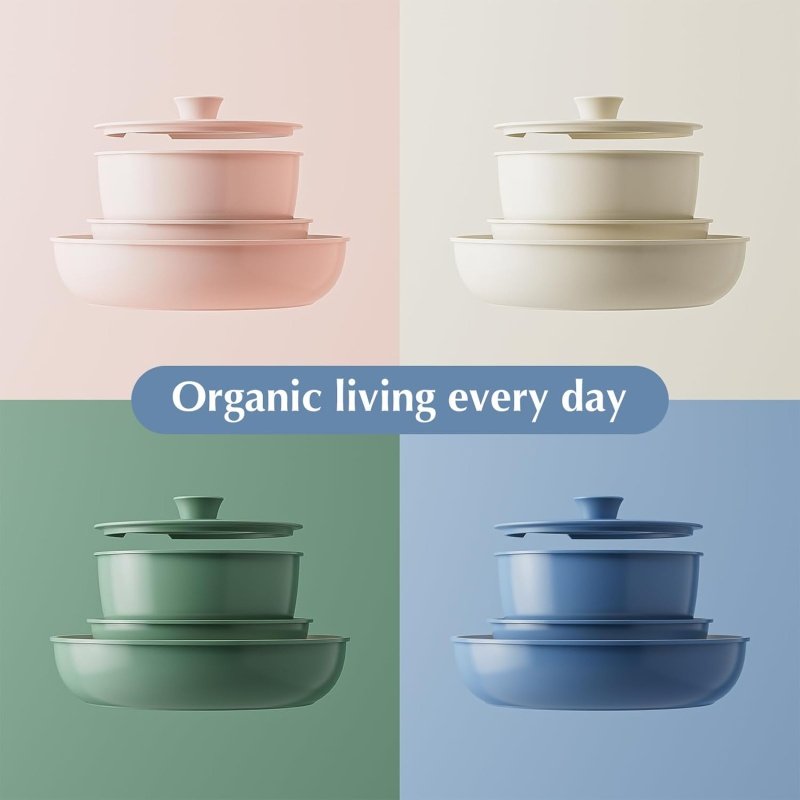 Redchef Ceramic Pots and Pans Set Non Stick - Image 2