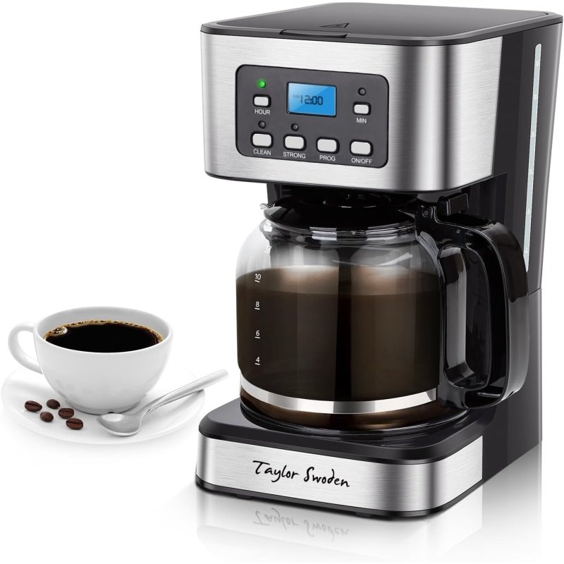 Taylor Swoden 12-Cup Programmable Coffee Maker