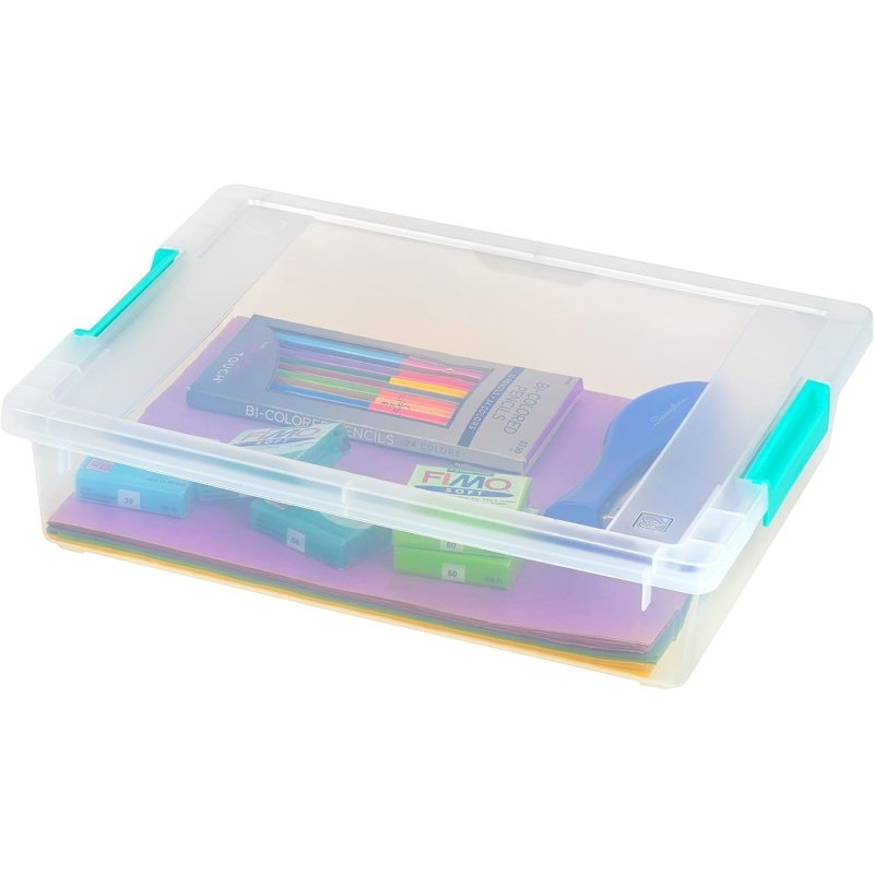 IRIS USA 6 Qt. Plastic Storage Bins Containers - Image 4