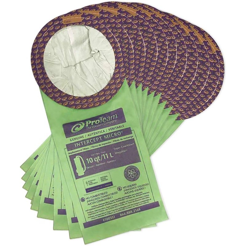 Pro-team - Pack of 10 Fits (Coachvac, Super Coachvac, Megavac)