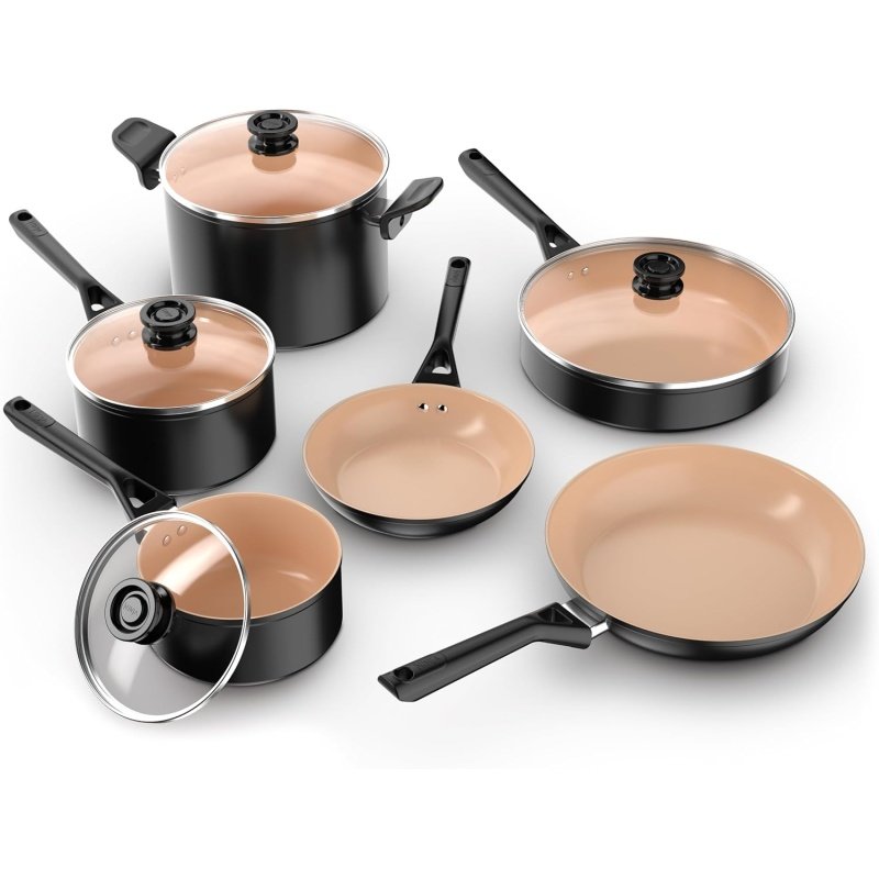 Ninja Pots and Pans Set Non Stick