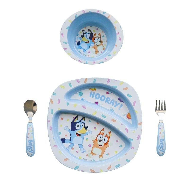 The First Years Bluey 4-Piece Place Setting