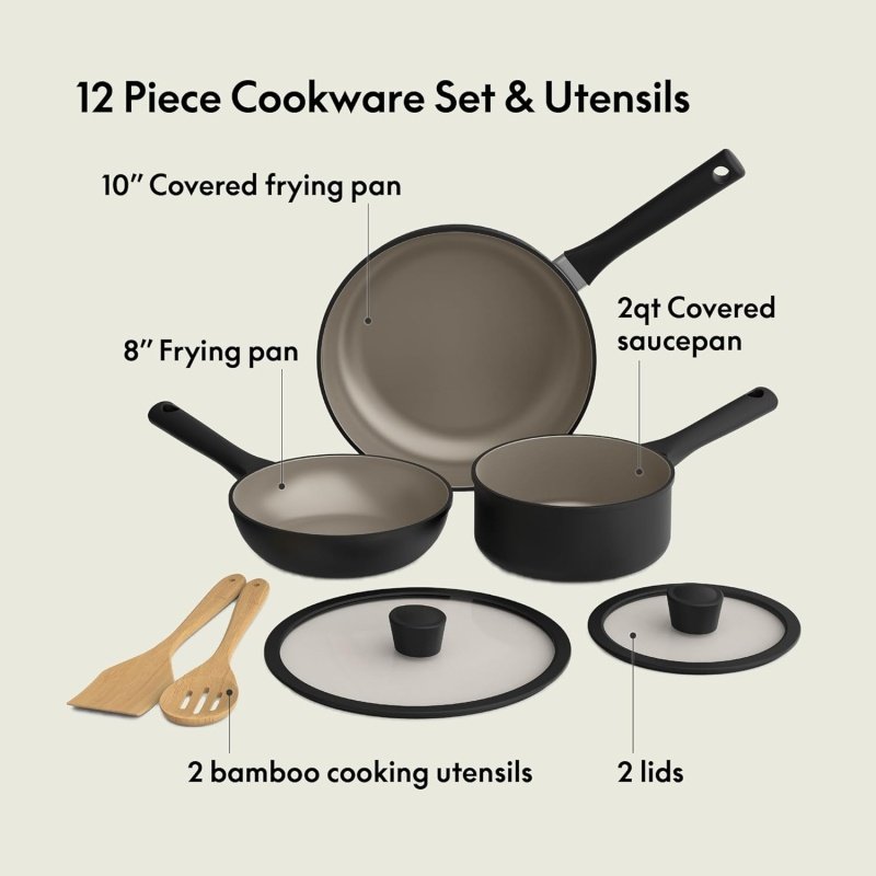 bella 7 Piece Cookware Set - Image 3