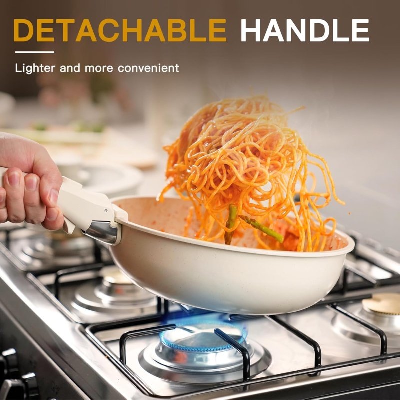 Astercook 21 Pcs Pots and Pans Set Non Stick - Image 3