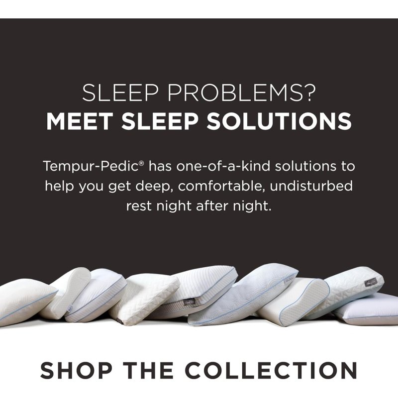 Tempur-Pedic Memory Foam Symphony Pillow Luxury Soft Feel - Image 12