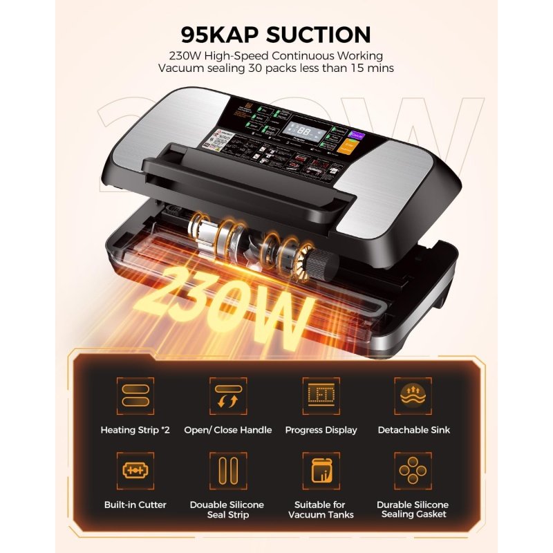 95kpa Vacuum Sealer Machine - Image 4