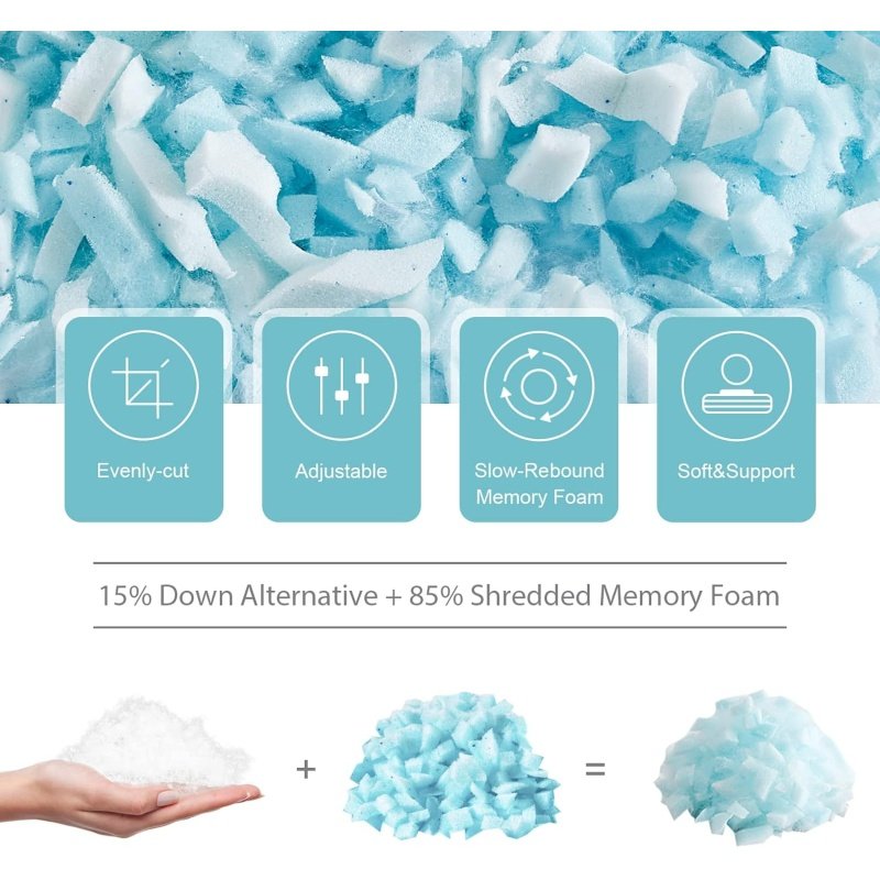 Meoflaw Cooling Pillows Queen Size Set - Image 2