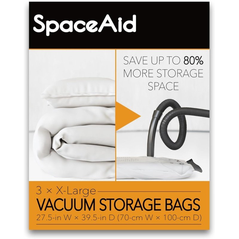 SpaceAid Jumbo Vacuum Storage Bags