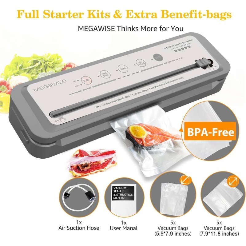 MEGAWISE Vacuum Sealer Machine - Image 3