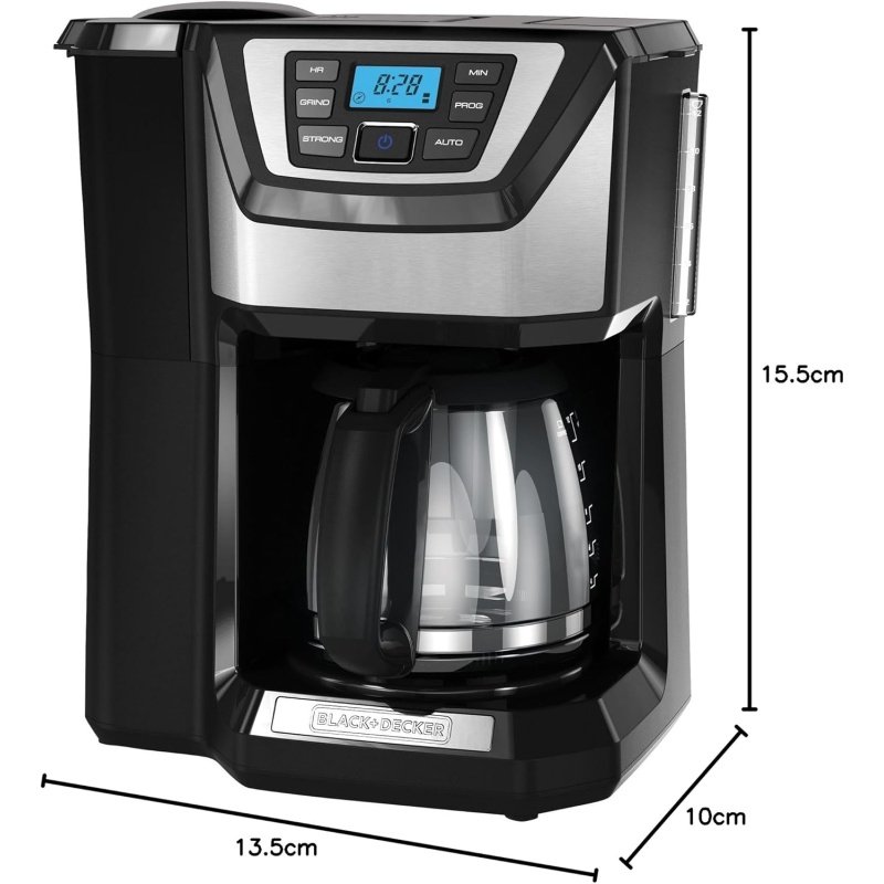 BLACK+DECKER 12-Cup Mill and Brew Coffee Maker - Image 9