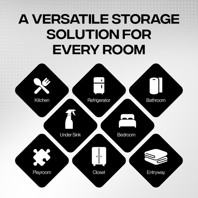 ClearSpace Clear Plastic Storage Bins - Image 7