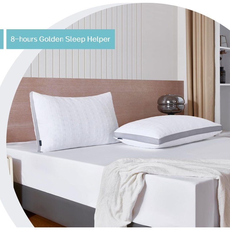 Meoflaw Cooling Pillows Queen Size Set - Image 7