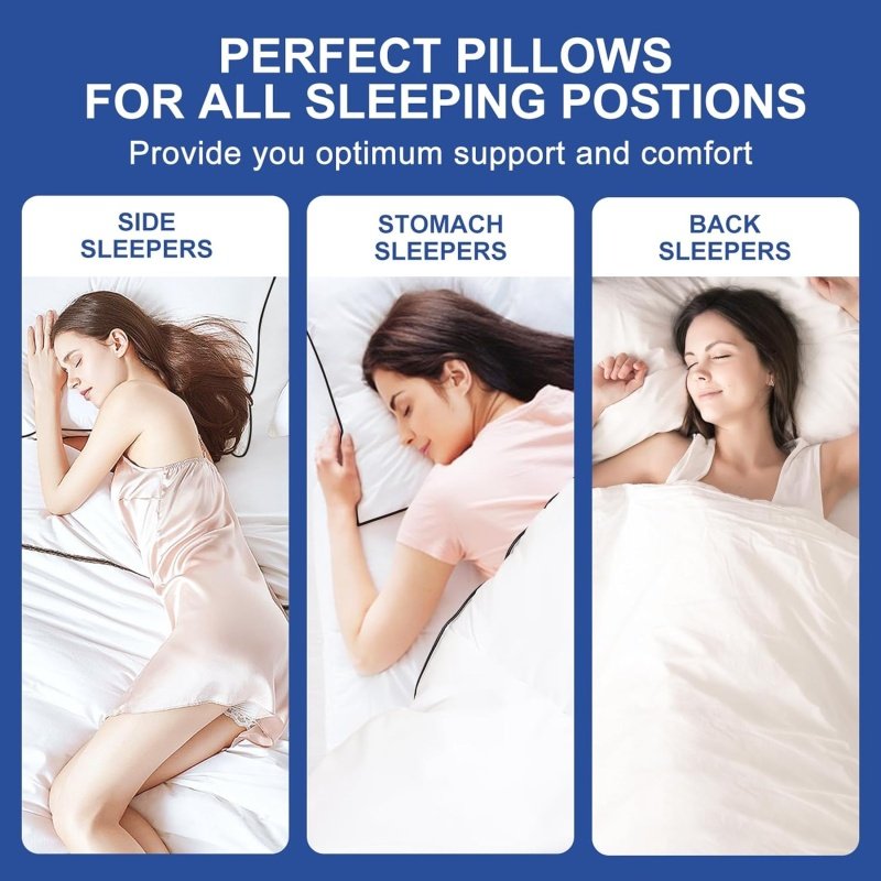 Premium Pillows Queen Size Set - Image 6
