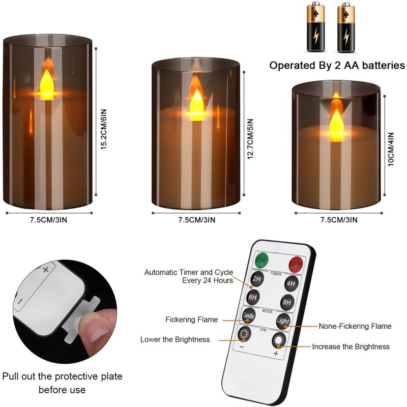 Flameless LED Candles - Image 6