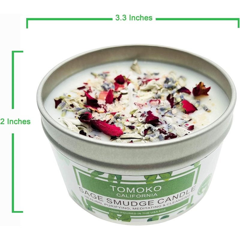 TOMOKO White Sage Candle - Image 8