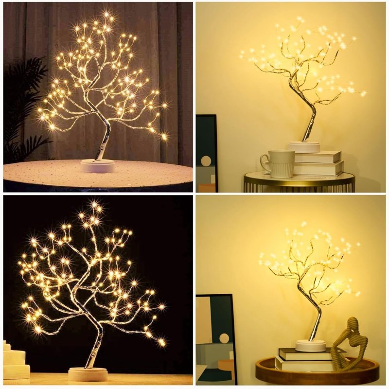 20" 108 LED Tabletop Bonsai Tree Light - Image 6