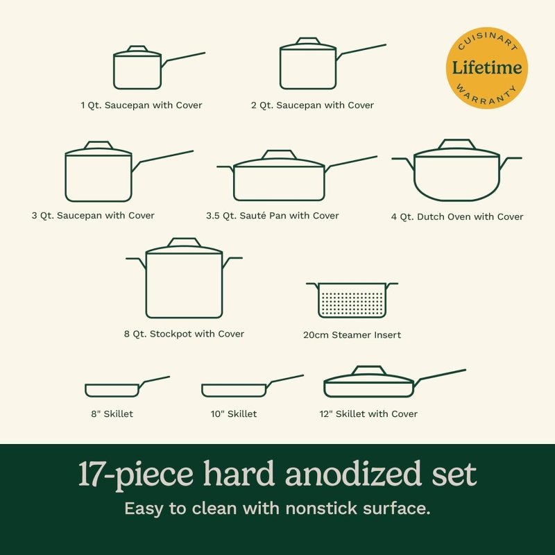 Cuisinart 17-Piece Cookware Set - Image 5