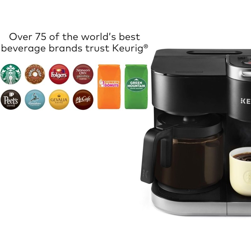 Keurig K-Duo Single Serve K-Cup Pod & Carafe Coffee Maker - Image 11