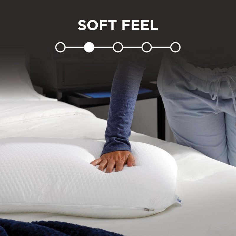 Tempur-Pedic Memory Foam Symphony Pillow Luxury Soft Feel - Image 2
