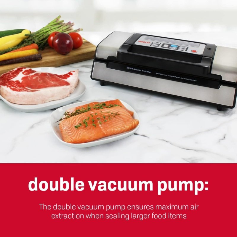 Nesco Deluxe Food VS-12 Vacuum Sealer - Image 6