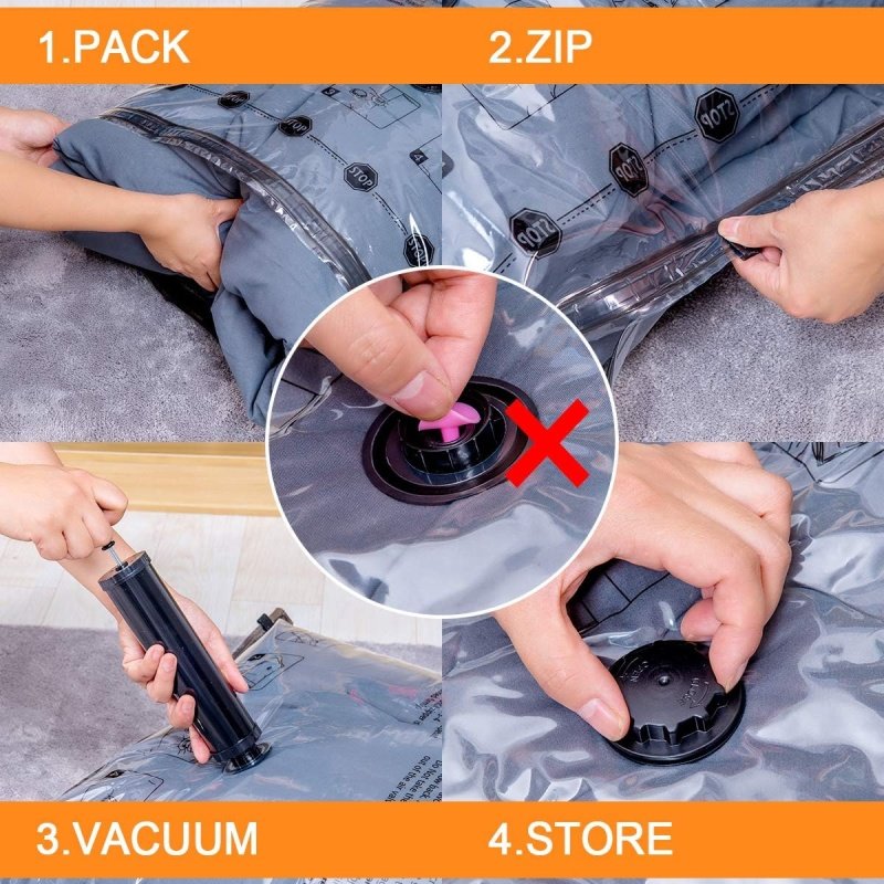 12 Pack Vacuum Storage Bags - Image 6