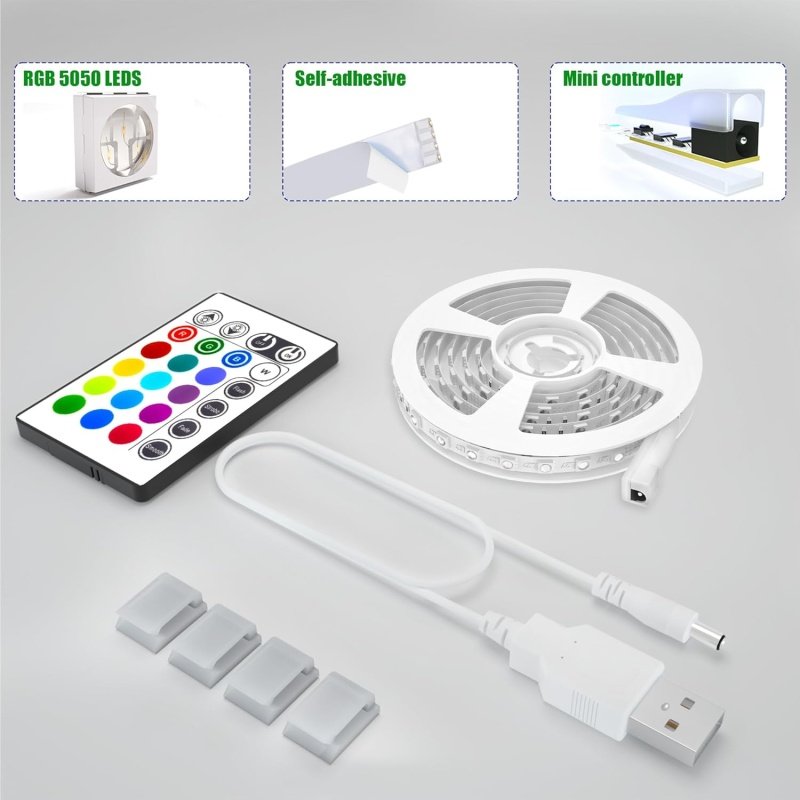 Tv Led Backlight, Maylit 8.2ft Led Strip Lights - Image 2