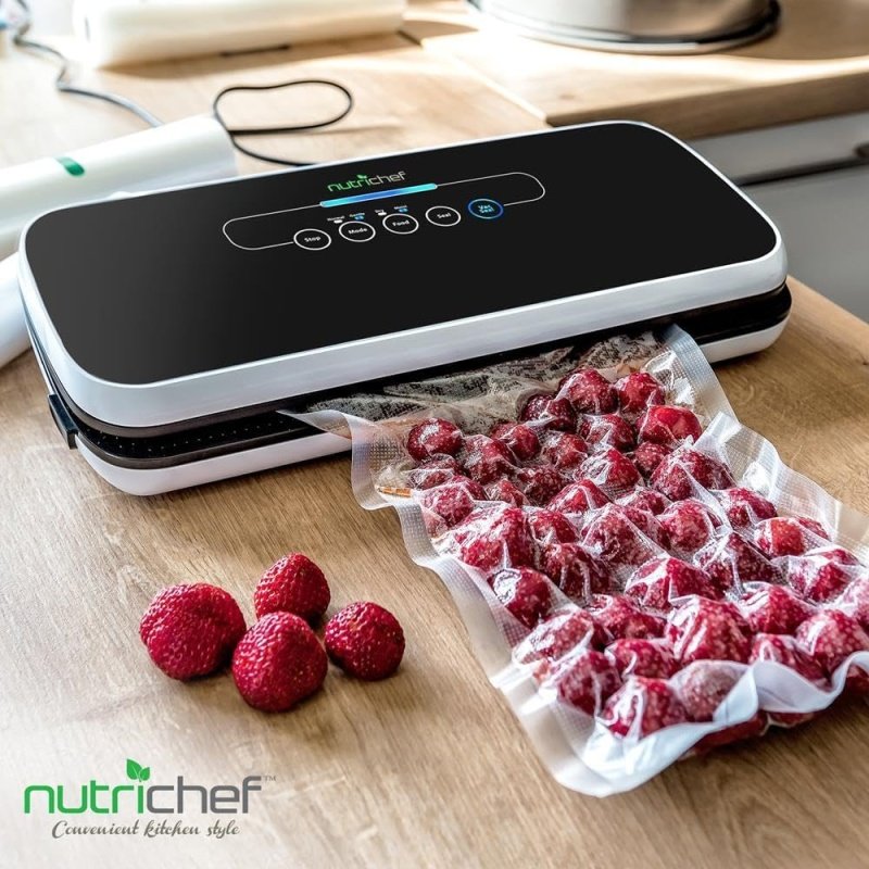 NutriChef Automatic Vacuum Air Sealing System for Food Preservation - Image 2