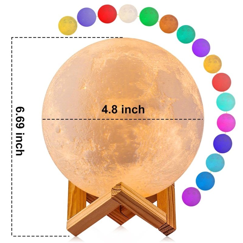 LOGROTATE Moon Lamp - Image 5