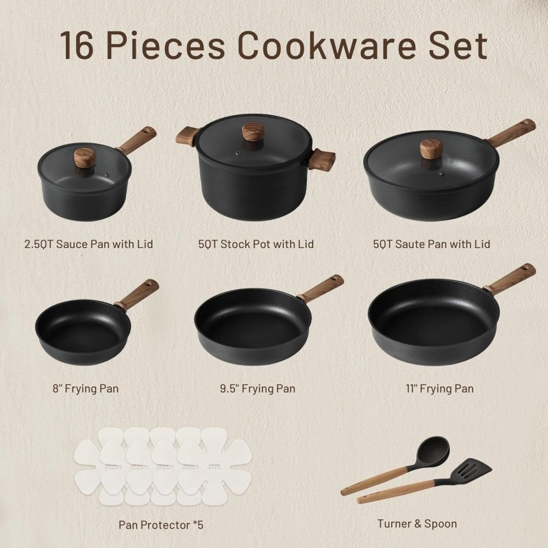CAROTE Nonstick Pots and Pans - Image 2