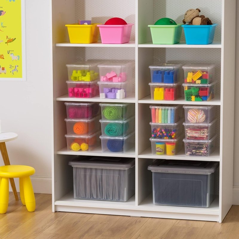 IRIS USA 6 Qt Clear Storage Box - Image 4