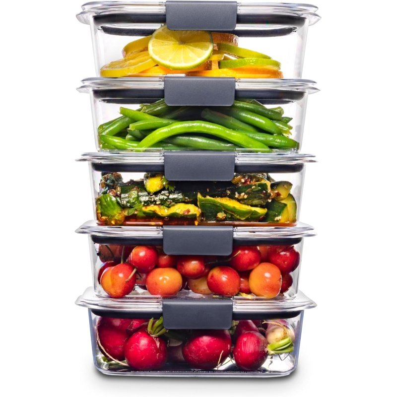 Rubbermaid Brilliance Food Storage Containers