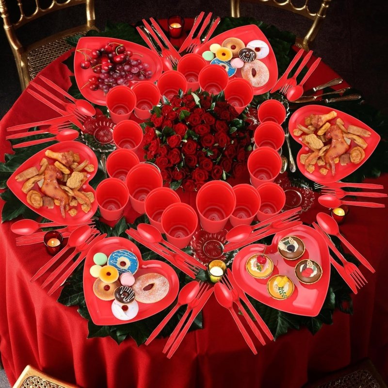 60 Pcs Valentine's Day Party Supplies - Image 6