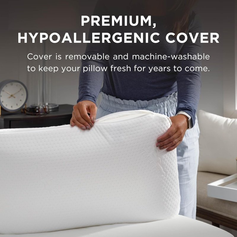 Tempur-Pedic Memory Foam Symphony Pillow Luxury Soft Feel - Image 5
