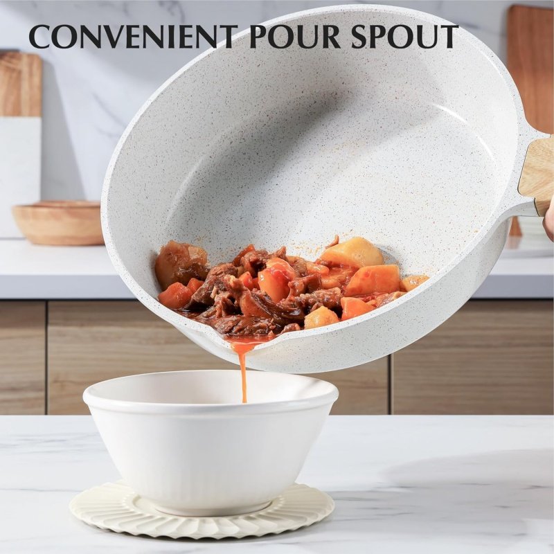 SENSARTE Nonstick Ceramic Cookware Set - Image 8