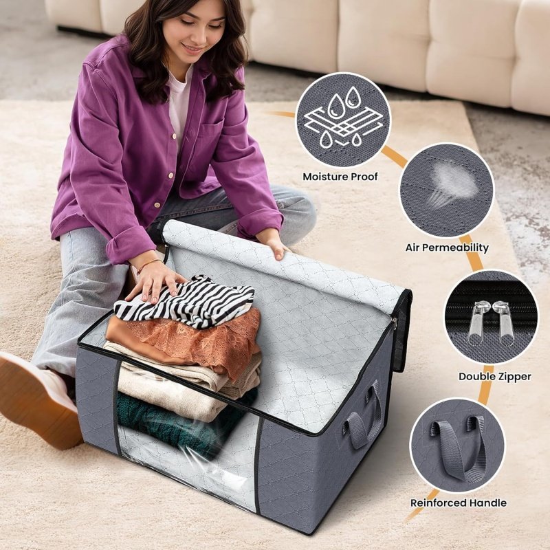 Fab totes 6 Pack Clothes Storage - Image 4