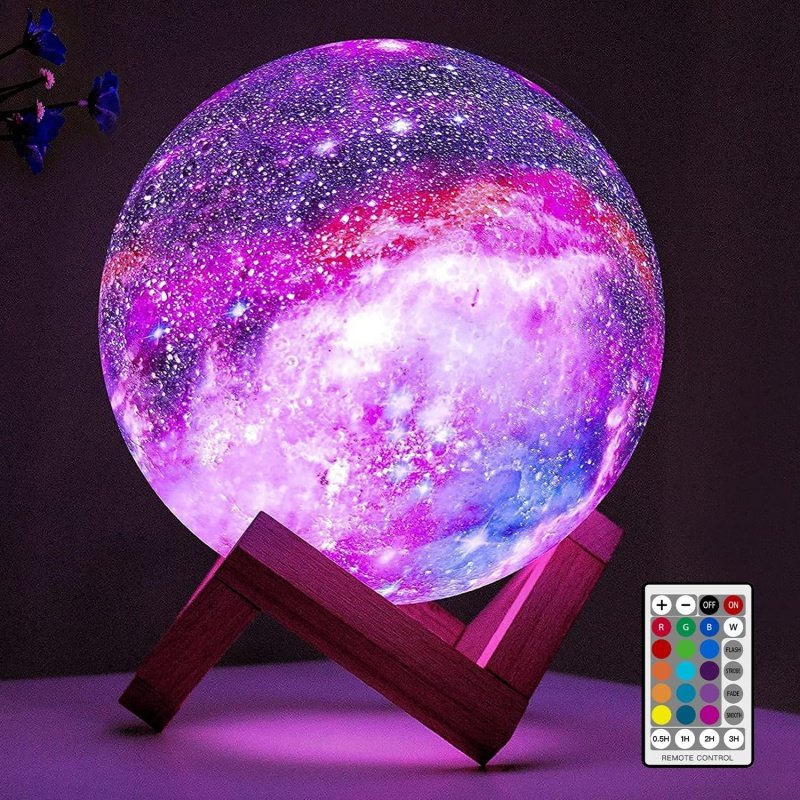 BRIGHTWORLD Moon Lamp Galaxy Lamp