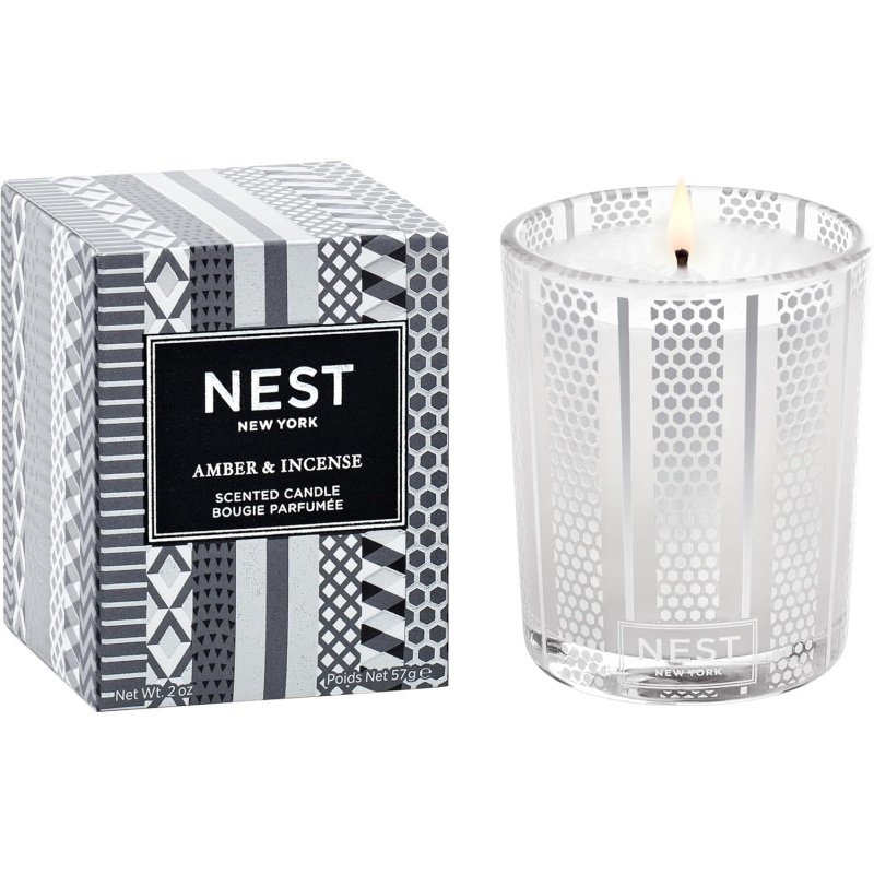 NEST Fragrances Amber & Incense Scented Votive Candle