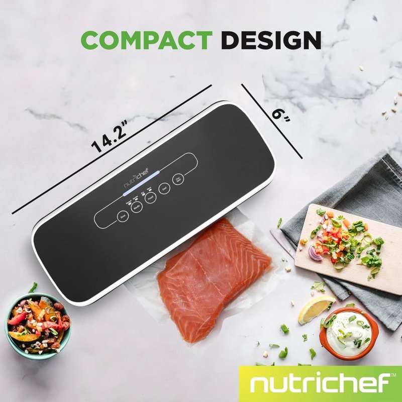 NutriChef Automatic Vacuum Air Sealing System for Food Preservation - Image 3