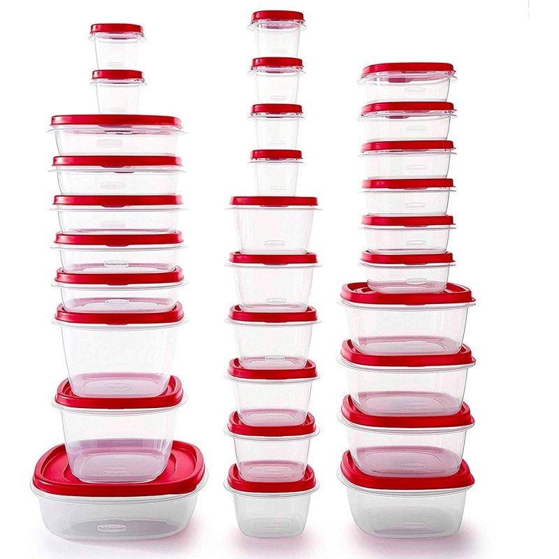 Rubbermaid 60-Piece Food Storage Containers