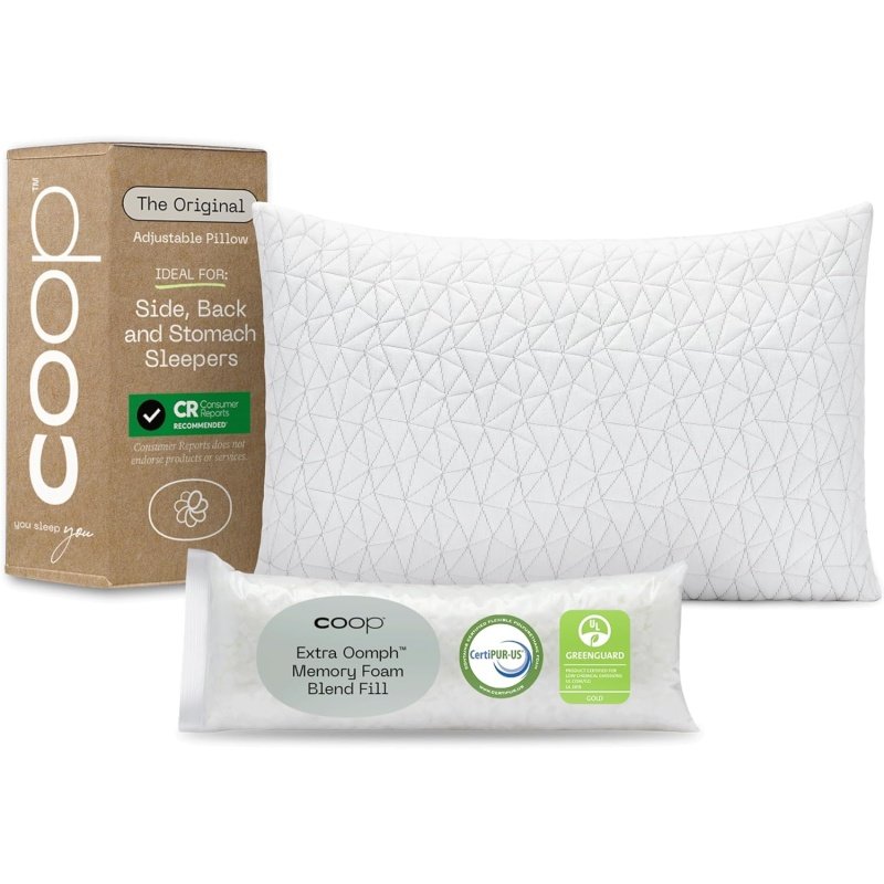 Coop Home Goods Original Adjustable Pillow