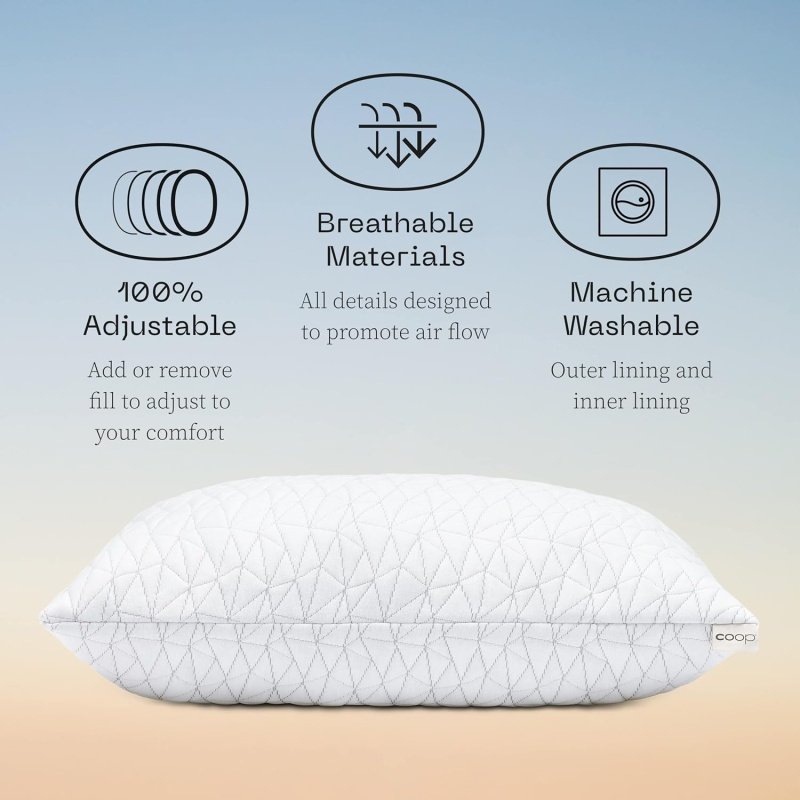 Coop Home Goods Original Adjustable Pillow - Image 5