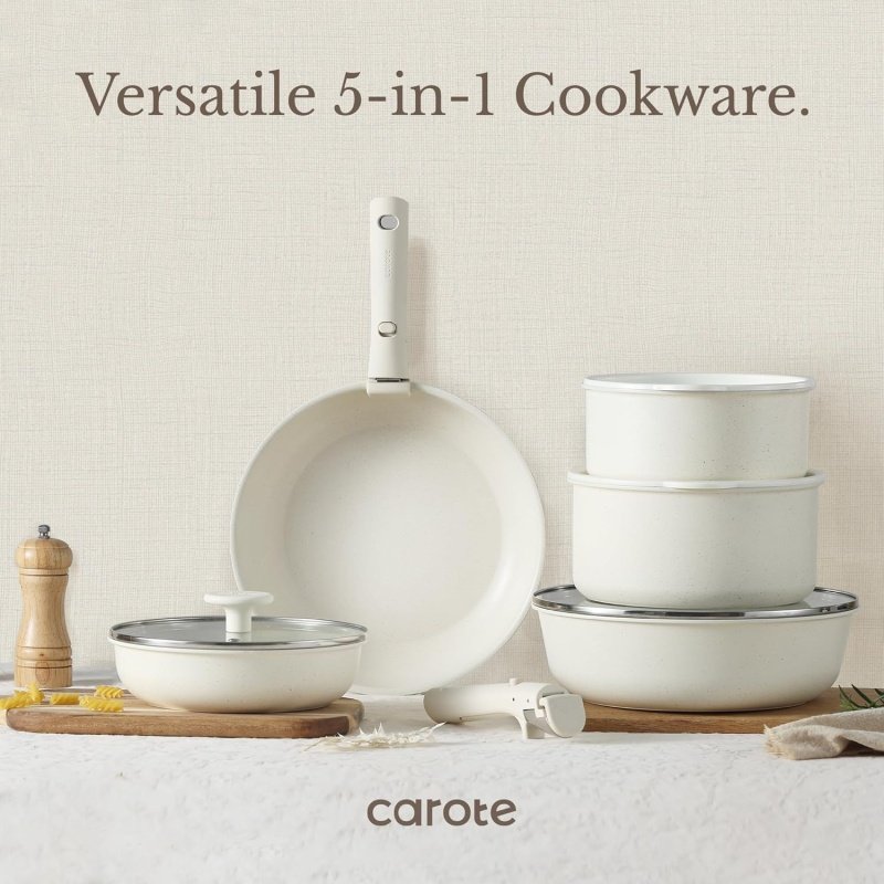 CAROTE Pots and Pans Set Non Stick - Image 8