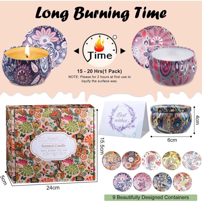 Scented Candles Gift Set - Image 3