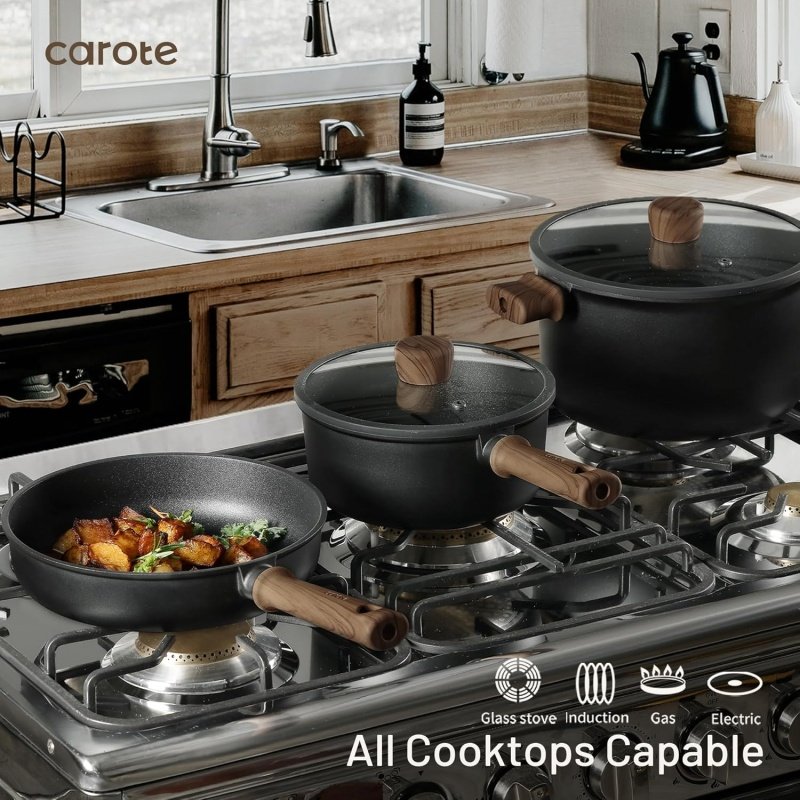 CAROTE Nonstick Pots and Pans - Image 6