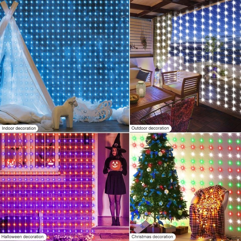Smart Curtain Lights RGB 5050 Built in Chip - Image 5