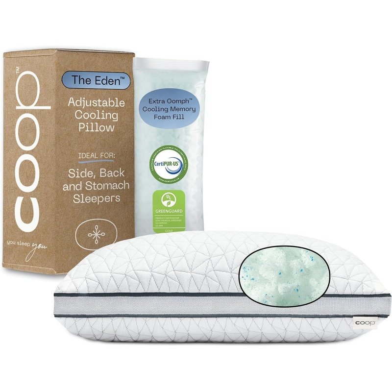 Coop Home Goods Eden Cool Adjustable Pillow